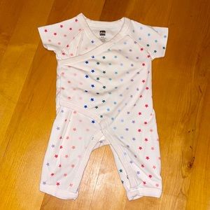 Tea short sleeve romper